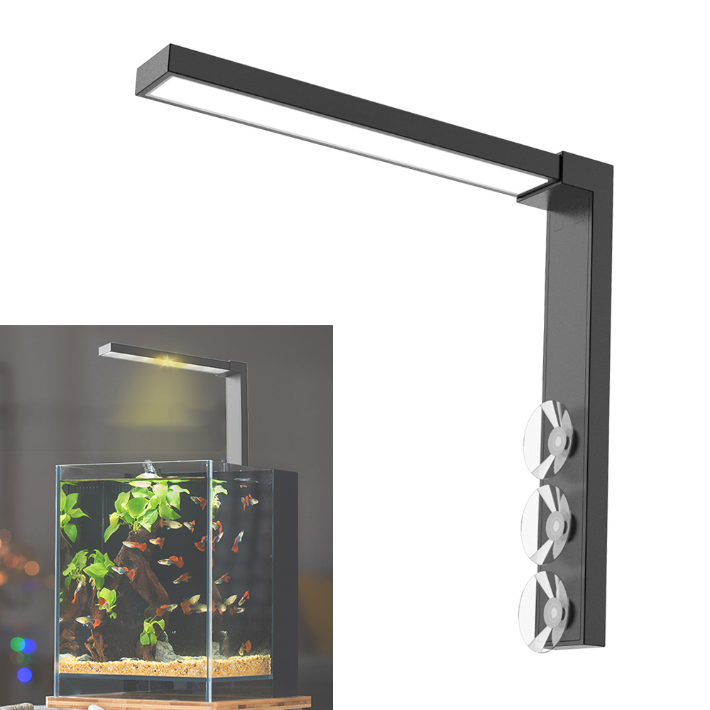 Aquarium Marine Lights - ABS وعاء السمك الصغيرة مصباح ليد