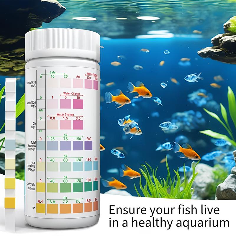 Reef Aquarium - شرائط اختبار مياه الأحواض المائية 8