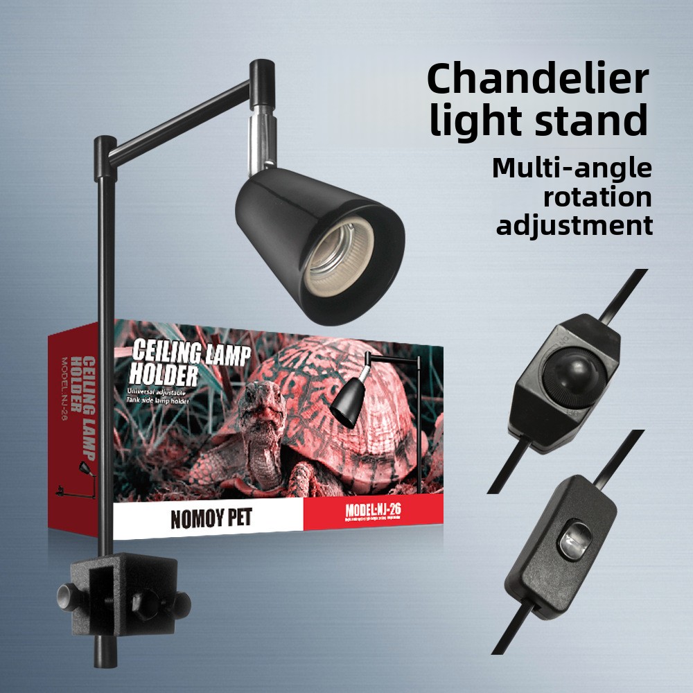 Aquarium Marine Lights - حامل مصباح الزواحف NOMOY مع مشبك