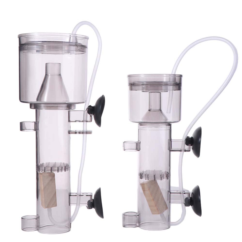Reef Tank Filter - فاصل بروتين هوائي بلاستيكي بكوب شفط