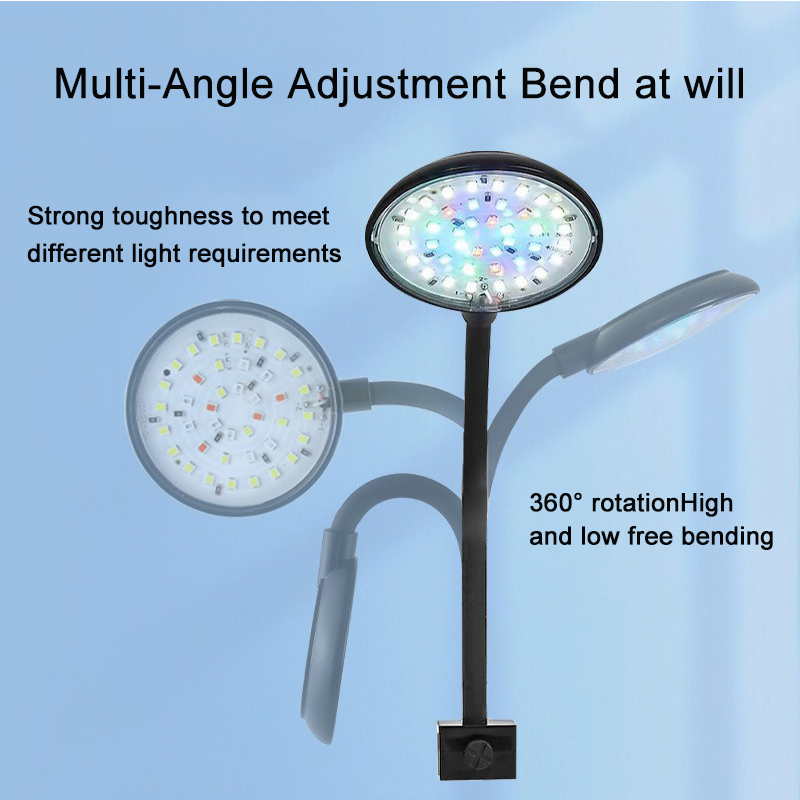 USB حوض السمك LED مصباح خزان ا - مراجعة Reef Lighting وسعره