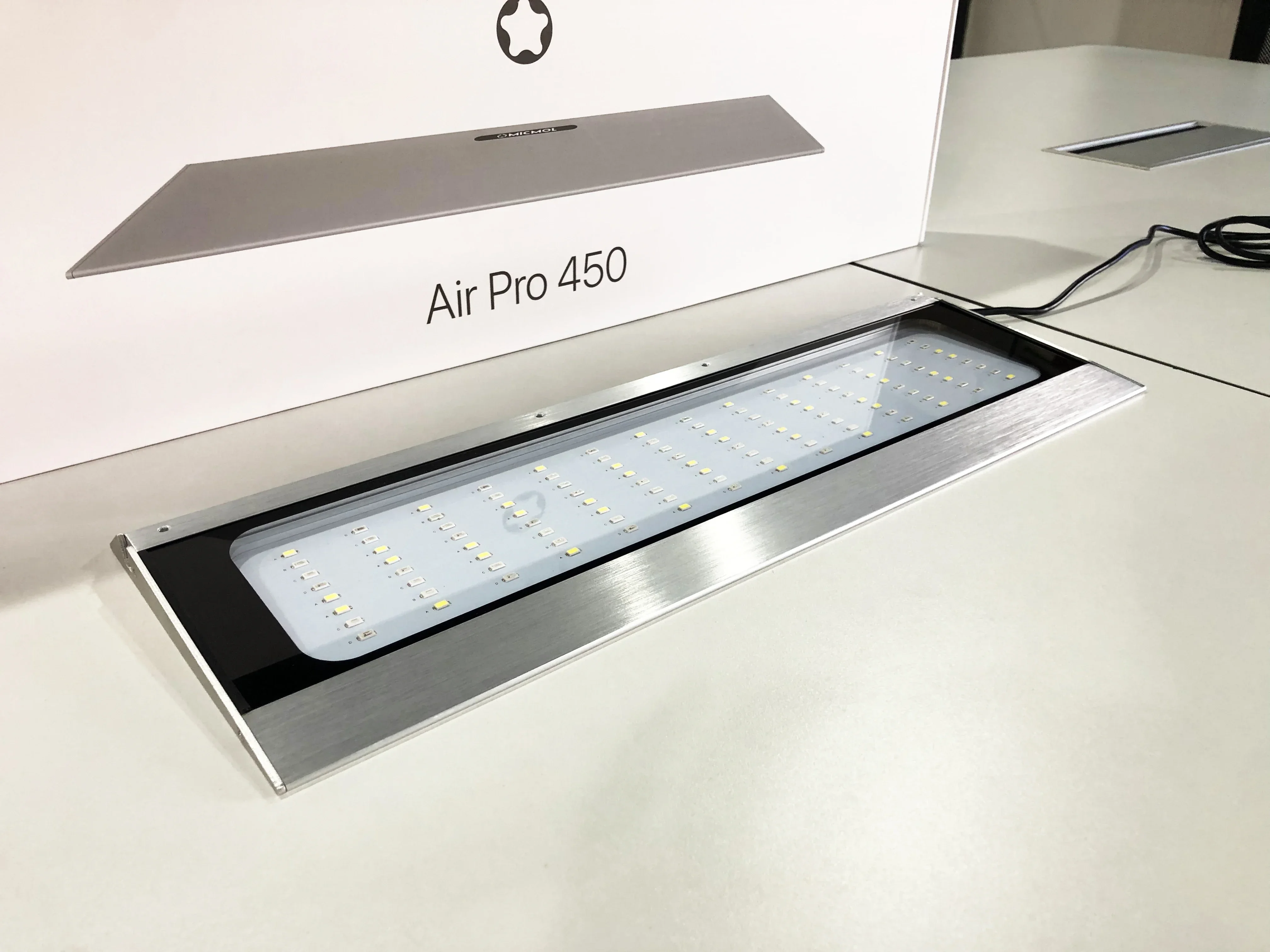 MICMOL جديد أكوا الهواء برو أر - مراجعة Reef Lighting وسعره
