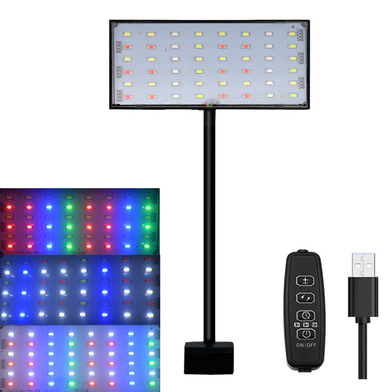 إضاءة LED كاملة الطيف لحوض الس - مراجعة Aquarium Marine Lights وسعره