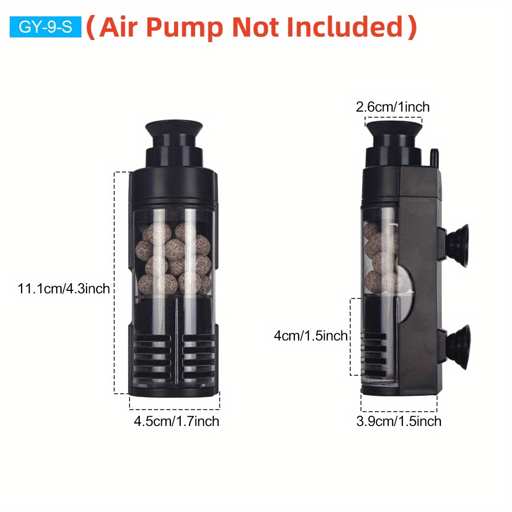 فلتر إسفنجة حيوية مدمج مثبت عل - مراجعة Reef Tank Filter وسعره