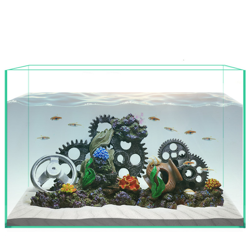 صخور تنسيق الحدائق، بيوت إخفاء - مراجعة Marine Aquarium Epoxy وسعره